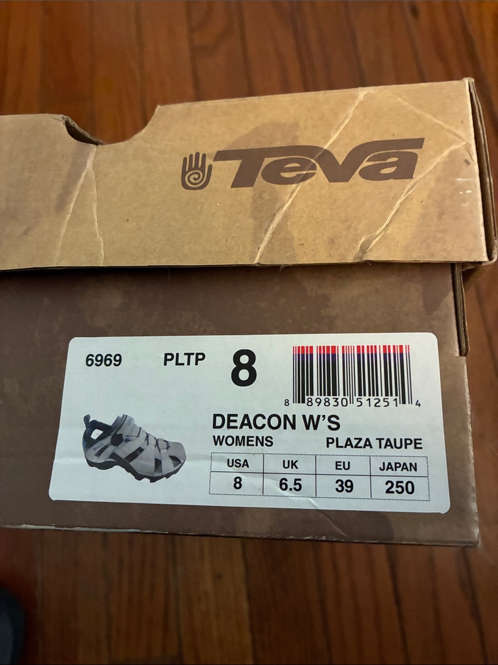 Teva Women’s Deacon Sandals in Plaza Taupe - Picture 2 of 3
